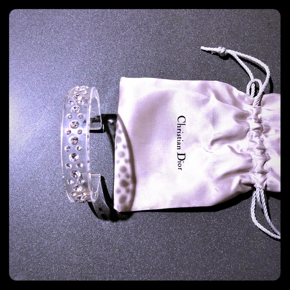 Lucite Dior Bracelet